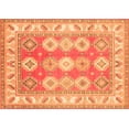 thumbnail image 1 of Ahgly Company Indoor Rectangle Geometric Orange Traditional Area Rugs, 5' x 8', 1 of 1