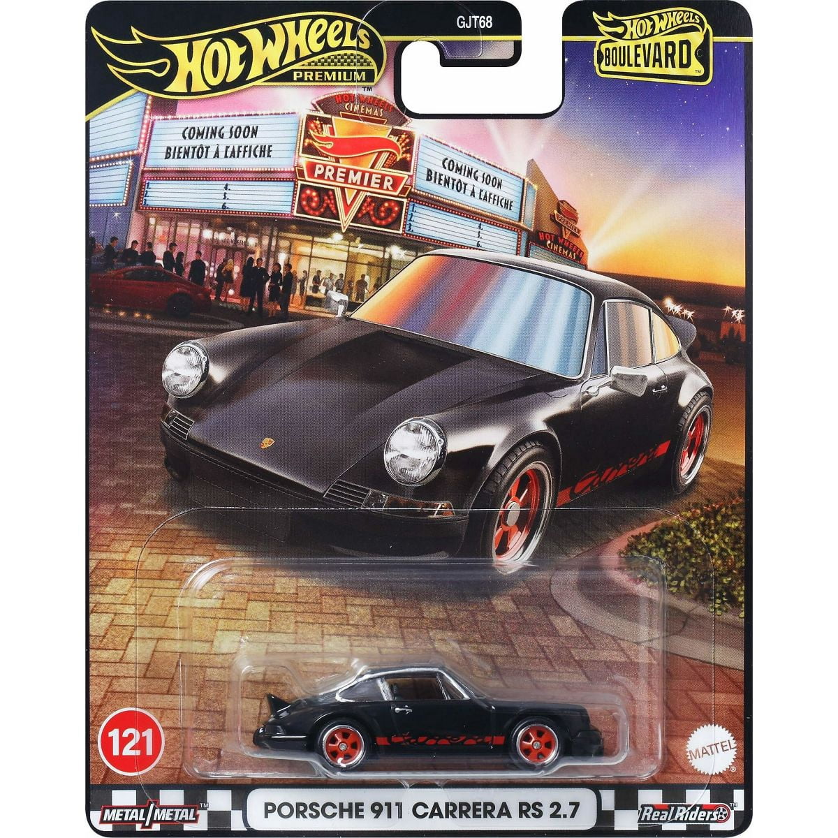 Hot Wheels RWB Porsche 930 Silhouettes Premium, 1:64 Scale Die