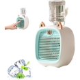 thumbnail image 1 of Mini Portable Ac Unit with Water Bottle, 2025 Newly Upgrade Portable Misting Mini Air Conditioner Fan, 3-Speed Adjustable USB Personal Air Conditioner Fan & Humidifier, 1 of 7