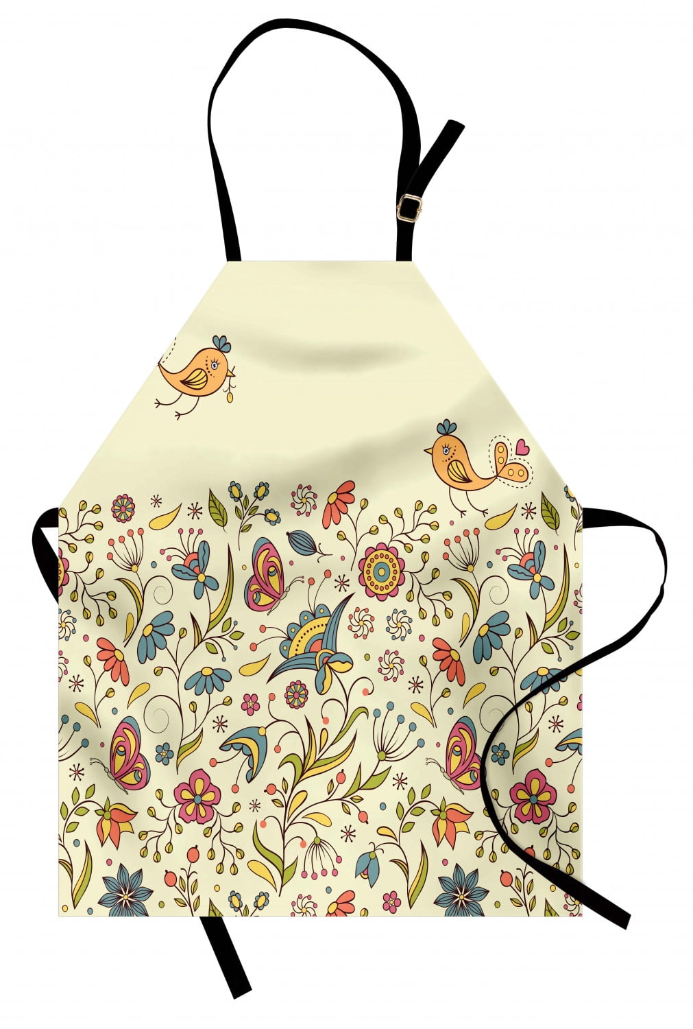 Geometric Floral Summer Apron