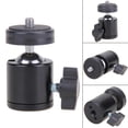 thumbnail image 2 of Cabezal de bola de 360 ​​Trípode Montaje de tornillo Mini cámara réflex digital giratoria Dsr + 1/4 \ "2 piezas FLhrweasw  Nuevo, 2 of 3