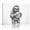 B, variant on XaaKee Canvas Art Prints Sloth Bathroom Animal Whimsical Sketch Canvas Art Inner Framed 1812Inch