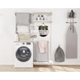 thumbnail image 5 of Eveokoki 12" The Laundry Room Loads of Fun Sign Rustic Wooden Plaque Wreaths for Wall Door Funny Decor Vintage Hanging Sign for Laundry Room Wash House Farmhouse, 5 of 5
