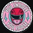 thumbnail image 3 of CafePress - Power Rangers You Snooze You Loose Kids T Shirt - Dark T-Shirt Kids XS-XL, 3 of 4