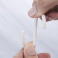 thumbnail image 3 of 36 Pcs Plastic White Shower Curtain Rings Curtain C Rings, 3 of 4