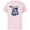 Soft Pink, variant on Disney Mickey Mouse #28 Game Time Football Catch Sports - Short Sleeve Cotton T-Shirt for Adults - Customized-Black