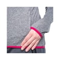 thumbnail image 2 of Trespass - Chaqueta de manga larga con cremallera completa modelo Darby para mujer (Gris piedra), 2 of 3