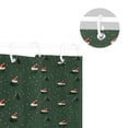 thumbnail image 5 of Yayeee Shower Curtain with Hooks 72"x72" Waterproof Fabric Bathroom Hanging Decor, Christmas Forest, 5 of 5