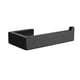 thumbnail image 1 of Portarrollos de papel higiénico sin taladrar, de acero inoxidable, autoadhesivo, para baño (negro), 1 of 5
