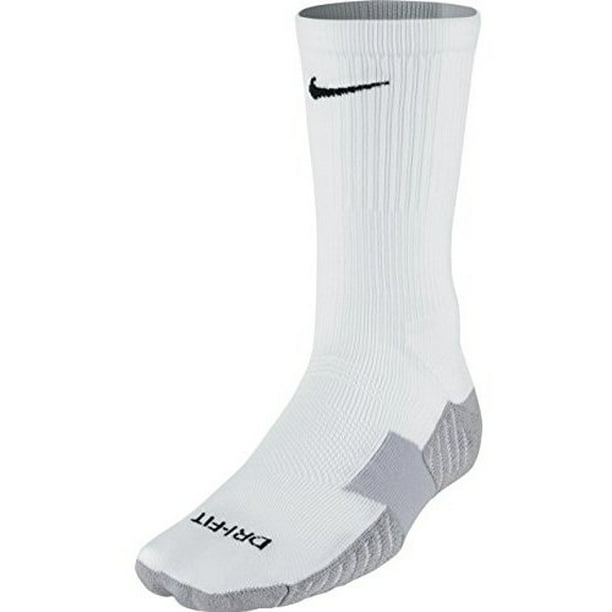 Desnudo musical traje Nike Stadium Crew Socks - White / Wolf Grey, Men's, Size Large/8-12 -  Walmart.com