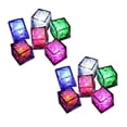 thumbnail image 3 of 12pcs Waterproof Led Ice-cube Colorful Slow Flashing Glow In The Dark Light Up For Bar Club Drinkin, 3 of 5