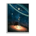 thumbnail image 4 of Stupell Industries Surreal Tree Person Outer Space Glowing Nebula Stars Framed Wall Art, 16 x 20, Design by Paula Belle Flores, 4 of 5