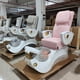thumbnail image 2 of Custom Luxury Foot Spa Bath Pink Massage Pedicure Chair for Nail Salon My Lux Decor Round, 2 of 12