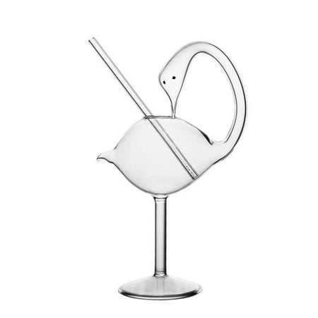 

DIYOO Goblet Conical Crystal Irregular Glass Straw Monolayer Cocktail Jellyfish Cup Wedding Birthday Parties