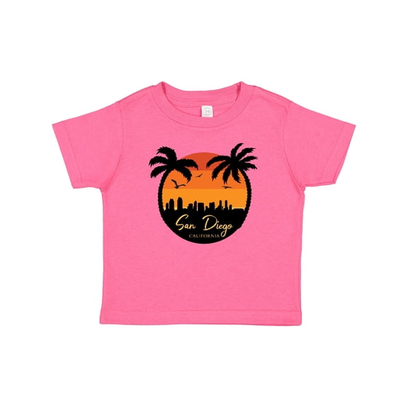 Inktastic San Diego Sunset Skyline Boys or Girls Baby T-Shirt