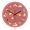 Red, variant on Beauty Salon Spa Skincare Pattern LED Neon Wall Clock for Wellness Massage Studio Luminous Night Light Clock Spa Therapist Gift