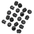 thumbnail image 1 of Protector de Muebles para Inserciones de Tuberías de 20 Piezas, Tapas de Extremo de 19mm para Tubos de Metal, Tapones para Patas de Mesa, Portaequipaj 19mm x 20mm shamjiam tapa del extremo del tubo, 1 of 8