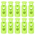 thumbnail image 1 of Unique Bargains 30Pack 4mm Cord Lock Plastic Double Hole Spring Toggle Stoppers, Light Green, 1 of 5