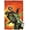 Premium Poster & Push Pin Bundle, variant on DC Comics - Green Arrow - Explosion Wall Poster, 14.725" x 22.375"