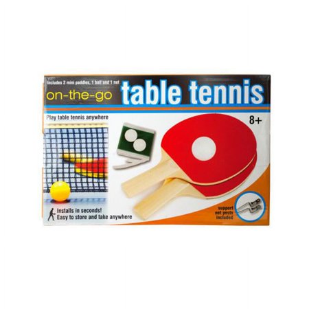 Bulk Buys Portable Table Tennis Set- 8 Piece -Pack of 8