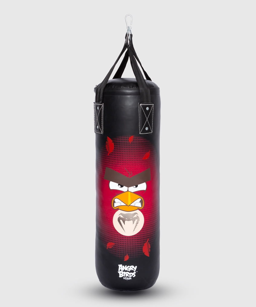 Venum Angry Birds Punching Bag (For Kids) - Black Red (60*25)