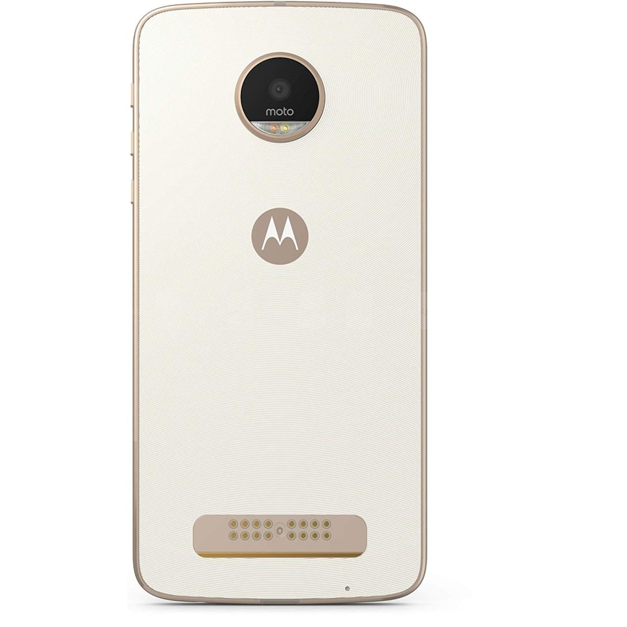 Moto Z Play XT1635-01 32GB Verizon Smartphone w/ Camera - White/Gold (Used) Walmart.com