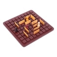 thumbnail image 3 of Juegos de mesa Ajedrez,Juegos de mesa de batalla para dos jugadores Ajedrez de madera,Juego de estrategia tradicional Juego de ajedrez para niños,Juego interactivo de ajedrez Juego de 17x17cm, 3 of 9