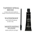 thumbnail image 4 of Eyebrow Dye  And Brush Black Eyebrow Color Set With Brush Half Permanent Eyebrow Coloring Eyelashes And Eyebrow Coloring Dye Eyebrows Black 10ml + 10ml, 4 of 8