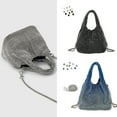 thumbnail image 2 of Women Full Handbag Rhinestone Clutch Purse Bucket Shape Evening Shoulder Bag for Party Prom Cocktail, 2 of 20