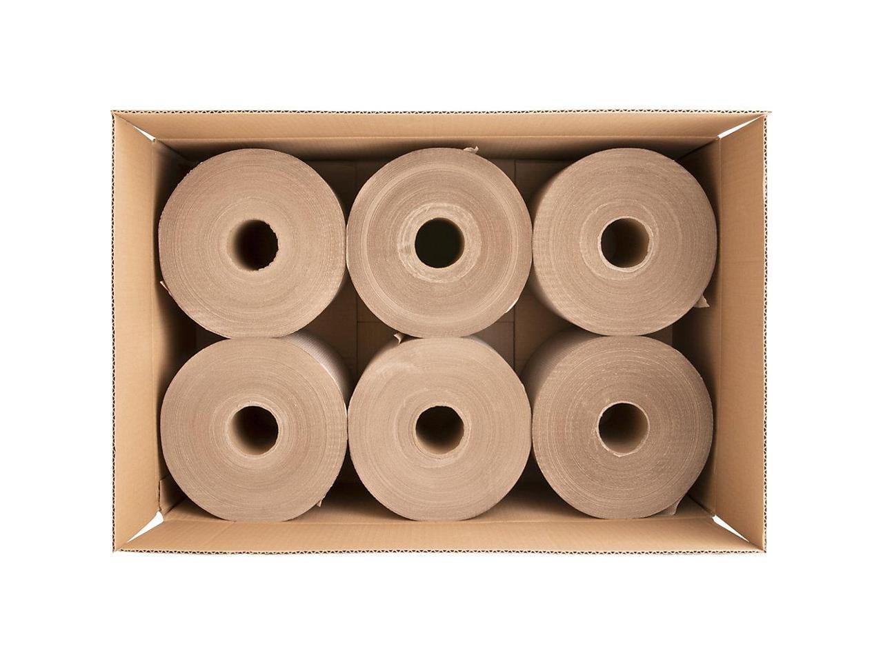 Genuine Joe, GJO22600, Embossed Hardwound Roll Towels, 6 / Carton, Natural
