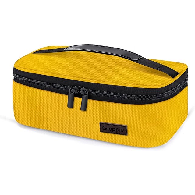 czcpp-Mini Boîte à Lunch Petit Sac à Lunch Compact Boîtes à Lunch pour Hommes Femmes Sac à Lunch Isolé Boîte à Lunch Thermique Boîte à Bento Réutilisable Contenants à Sandwich Boîte à Collation Loncheras para Nios Jaune