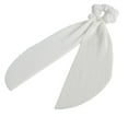thumbnail image 3 of Scunci Collection Scarf Scrunchie, White, 1-Piece, 3 of 4