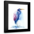 thumbnail image 1 of Shefranov, Olga 14x18 Black Modern Framed Museum Art Print Titled - Blue Ibis, 1 of 5