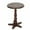 Walnut Brown, variant on GZXS 15.75" Round Wooden Pedestal Side Table, Compact Vintage Accent Table for Living Room or Bedroom, Easy Assembly, Walnut Brown Finish