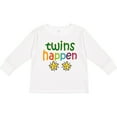 thumbnail image 3 of Inktastic Twins Happen Baby Gift Boys or Girls Long Sleeve Toddler T-Shirt, 3 of 5