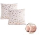 thumbnail image 2 of Funda De Almohada De Felpa De Plumas, Cojín De Piel Dorada, Funda De Cojín Para Sofá Sofá Casa Cama Oficina Deco, 43 X 43 Cm Ormromra MZQ-0582-3, 2 of 7