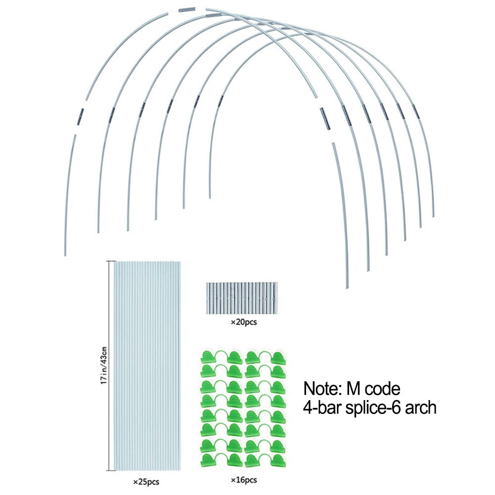 Diy Plant Support Fiberglass Support Hoops Frame Greenhouse Hoops