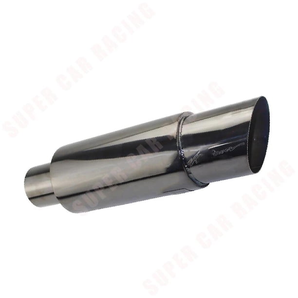 Car Exhaust Pipe Mufflers Tail Universal High Quality Stainless Steel Exhaust Systems Racing Mufflers 2" 2.5" to 3" Lowest Price~13485