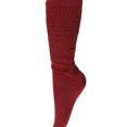 thumbnail image 5 of 2 Pairs Cotton Lightweight Slouch Socks for Women Shoe Size 5 to 10 - Hibiscus, 5 of 5
