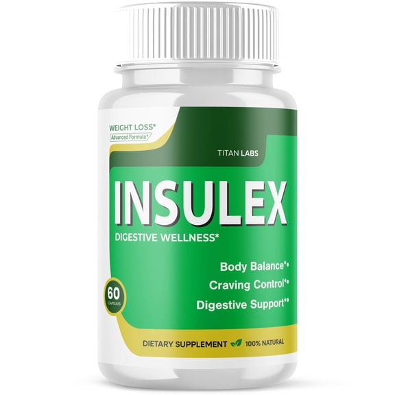 Insulex Advanced Formula Pills Supporting Your Active Lifesyle Naturally 60 Capsules