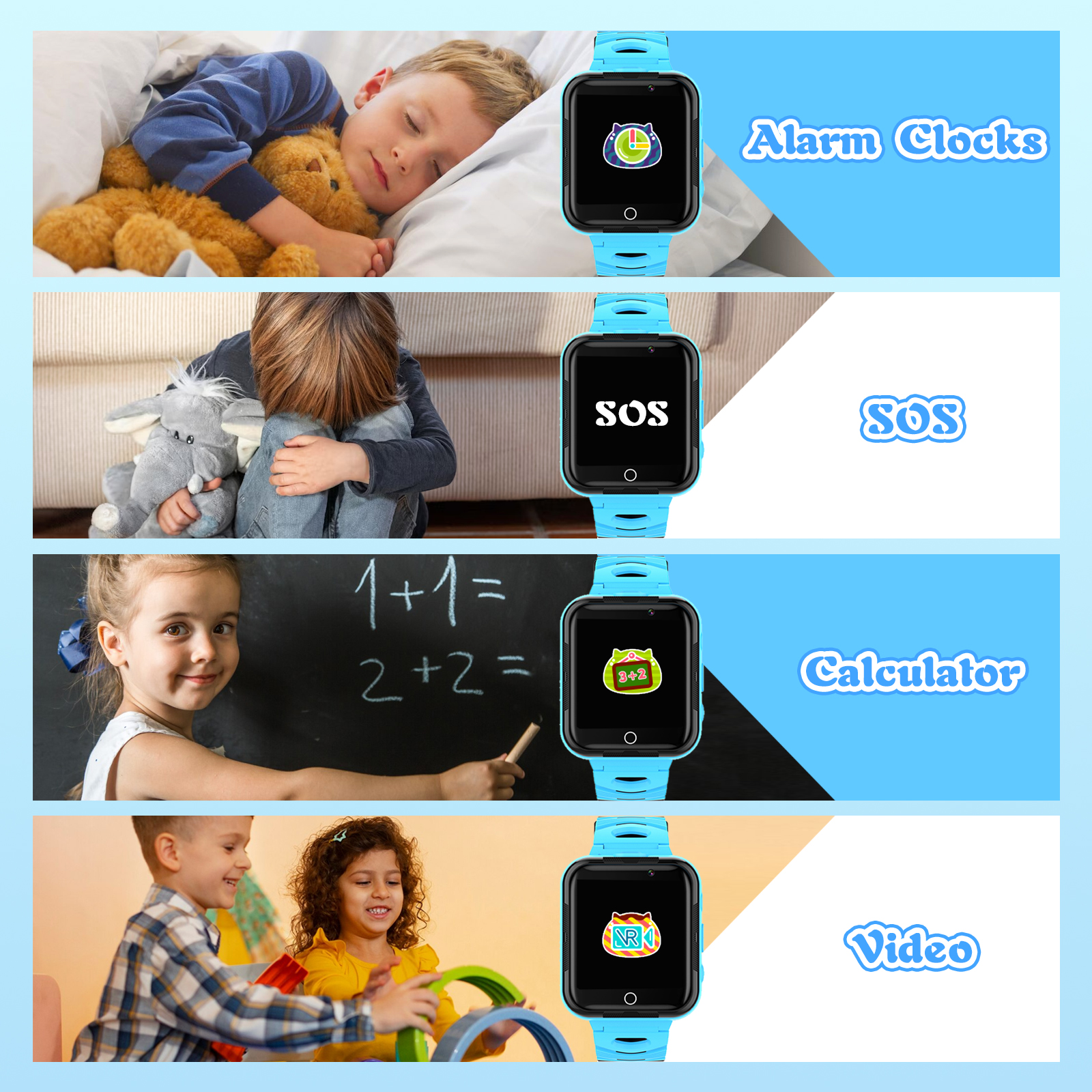 SZBXD Kids Smart Watch with SOS and Games photo 6