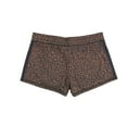 thumbnail image 2 of P.J. Salvage Womens Animal Print Pajama Shorts, Brown, Small, 2 of 2