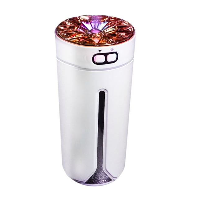 Humidifiers for Home Small Silent Portable Usb Car Aromatherapy Machine Phantom Cup Colorful Night Light Home Humidifier (Rechargeable Edition) Lights for Car
