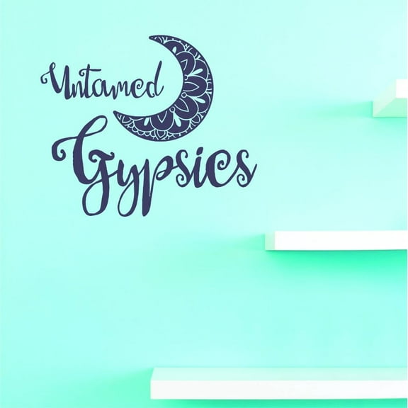 Custom Decals Untamed Gypsies Wall Art Size: 16 X 16 Inches Color: As Seen