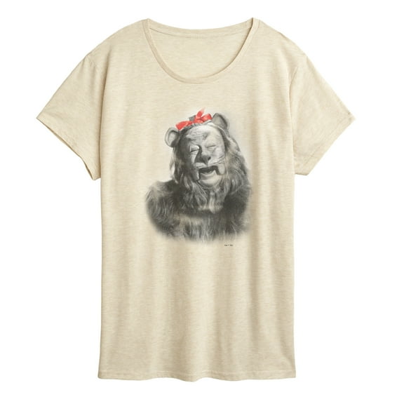 Wizard Of Oz - Bow Lion - Women's Short Sleeve Graphic T-Shirt
