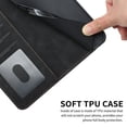 thumbnail image 5 of Funda con tapa estilo vintage para iPhone 7 Plus/8 Plus, ranura para múltiples tarjetas, protección total, estilo retro, material PU+TPU, 5 of 5