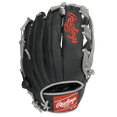 thumbnail image 2 of Rawlings Pro Select Series 12.5 In. Baseball Gloves and Mitts, Black and Gray, Right Hand Throw, 2 of 8