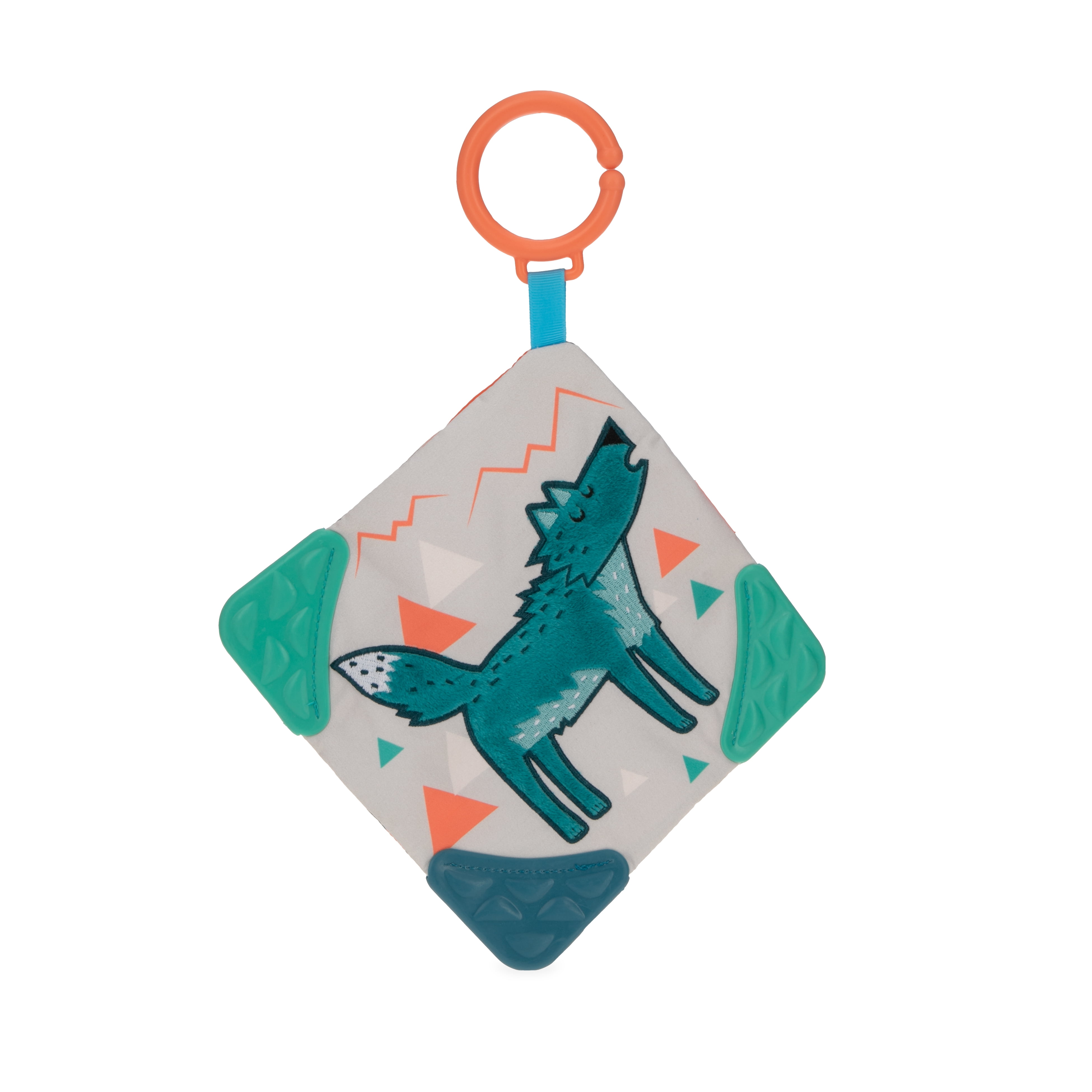 nuby teething blankie