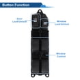 thumbnail image 3 of Interruptor de ventana eléctrica del lado del conductor para Lexus RX330 2005-2006 y RX350 2007-2009 No.8404048140/840400E011, 3 of 7