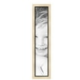 thumbnail image 2 of ArtToFrames 6" x 31" Silver with Black Lip Picture Frame, 6x31 inch Multi Wood Poster Frame (WOM-5193),  Pack, 2 of 7